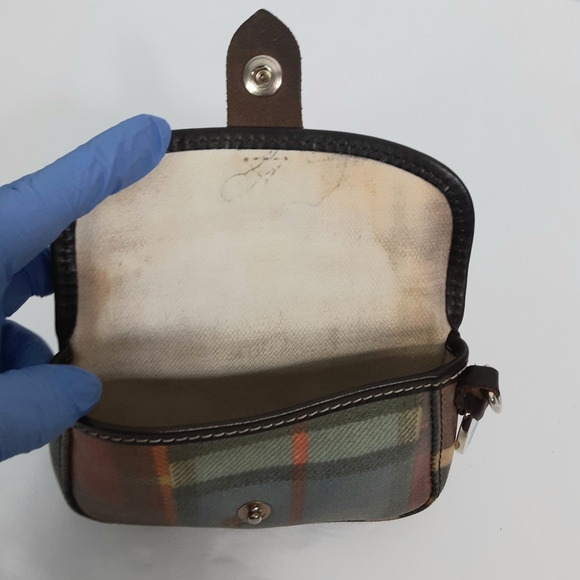 Dooney Bourke multi color leather small pouch - Picture 4 of 9